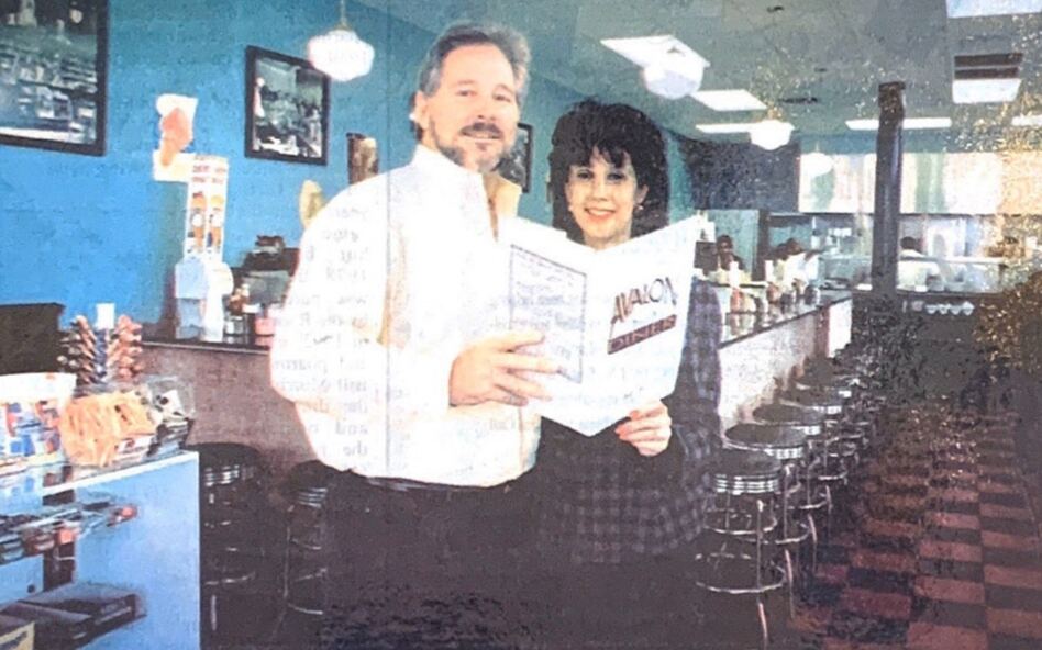 Owners Coy and Bambi Ramsey inside Avalon Diner